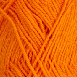 Orange 161 - 3tr strikkegarn 50g