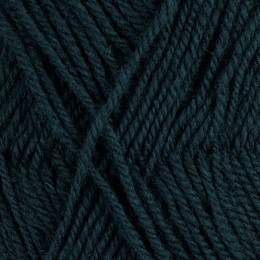 Mörk petrol 185 - 3tr strikkegarn 50g