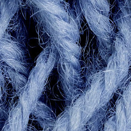 Blå pudel 192 - 3tr strikkegarn 50g