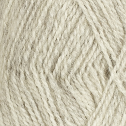 Ljusgrå melerad 103 - 3-tr Strikkegarn 50g