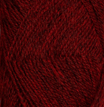 Dark red melange 4120 - Finullgarn 50g