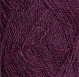 Heather dark melange 4126 - finullgarn 50g