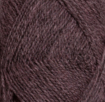 Lila mörkmelerad 4128 - finullgarn 50g