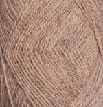 Light pink melange 4138 - finullgarn 50g