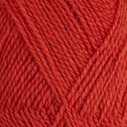 Dämpad röd 469 - Finullgarn 50g