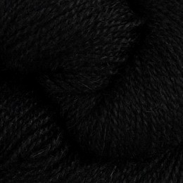 Svart 636 - 2tr prydvevgarn 100g