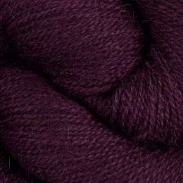 Mörk rödlila 642 - 2tr prydvevgarn 100g