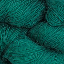 Djup petrolgrön 654 - 2tr prydvevgarn 100g