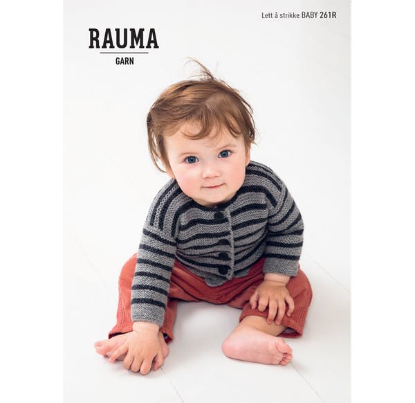 261R Lett å strikke - Rauma mönsterhäfte