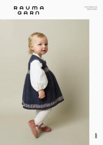372 Babygarn festdräkter - Rauma mönsterhäfte