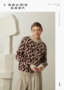 426 Finull + alpaca silk dame - Rauma mönsterhäfte