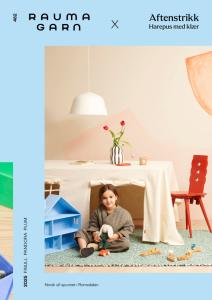 462 Harepus med kläder - Rauma mönsterhäfte