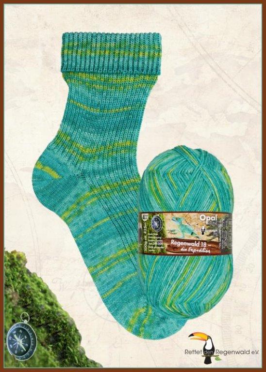 Laila 11207 - Opal sockgarn 100g