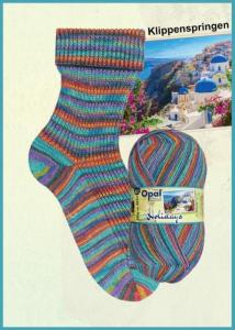 Barfotastig 11242 - Opal sockgarn 100g