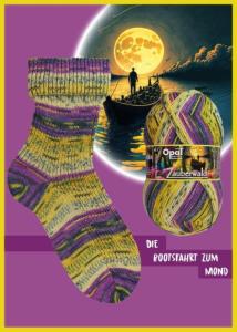 Färden till månen 11442 - Opal sockgarn 100g