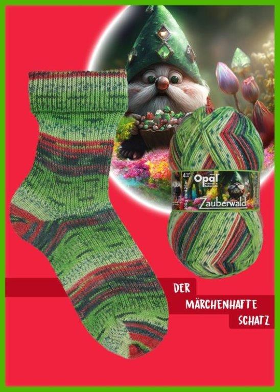 Sagoskatten 11443 - Opal sockgarn 100g