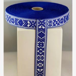 Allmoge vitblå - 25mm