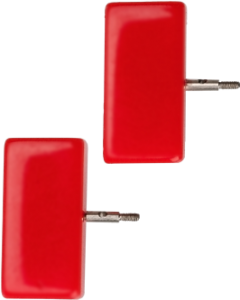 ChiaoGoo mini ändstoppar röda