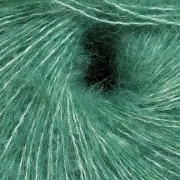 Smaragdgrön 7766 - Alpakka lin 50g