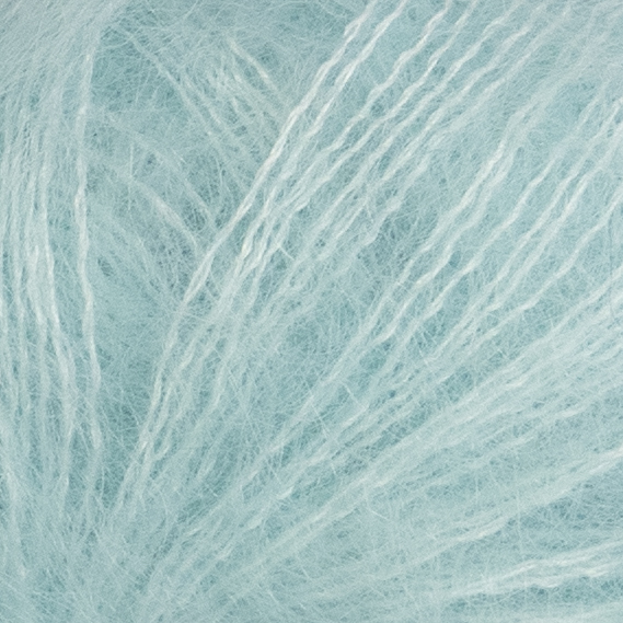Eggshell blue - Fin mohair silke 25g