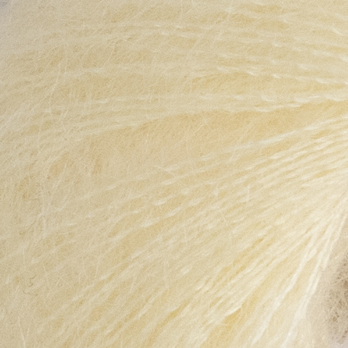 Transparent yellow - Fin mohair silke 25g