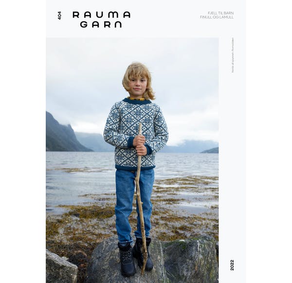 404 Fjelljakke barn - Rauma mönsterhäfte