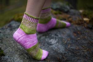 Ljungens sockor - mönsterblad