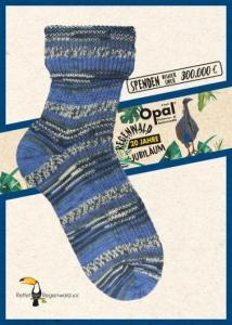 Justus 8972 - Opal sockyarn 100g
