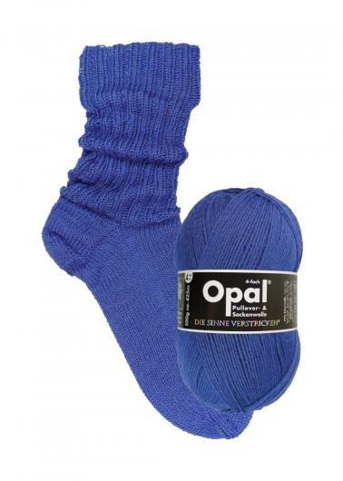 Oceanblå 9931 - Opal sockgarn 100g