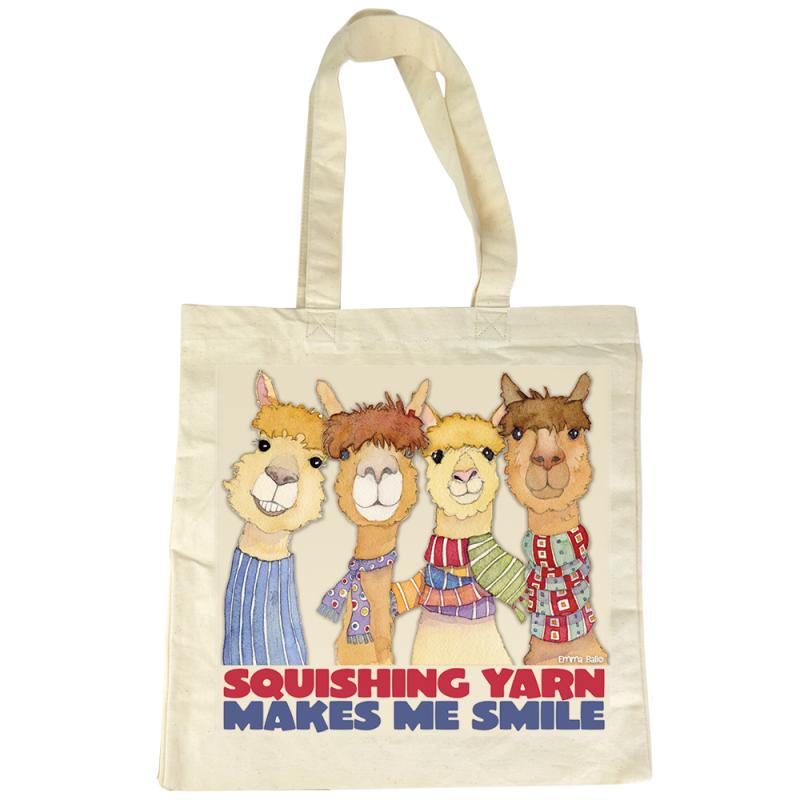 Squishing yarn - tygkasse
