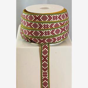 Engelsk röd - Leksandsband 15mm