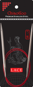 2,00mm 150cm - Chiaogoo red lace rundsticka