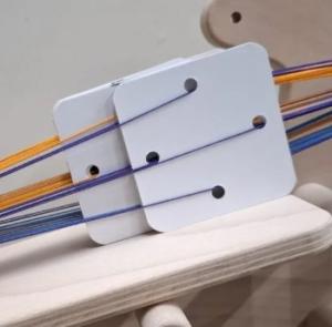 Lojan vävbrickor dubbelväv