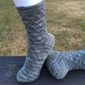 Fergus sockar - mönsterblad