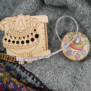 Stickmått - får i tröja