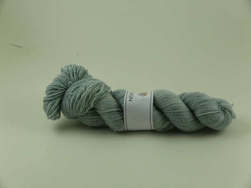 Trastägg  - handdyed sockyarn wool/cotton 100g