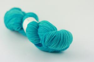 Turkos - handfärgat sockgarn 100g