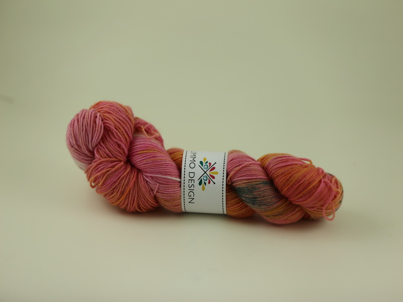 Sillens existentiella ångest - Handdyed sockyarn 100g