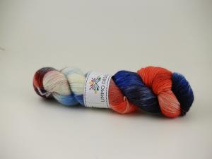 Attackuttrarna från Pengsjö - handdyed sockyarn 100g