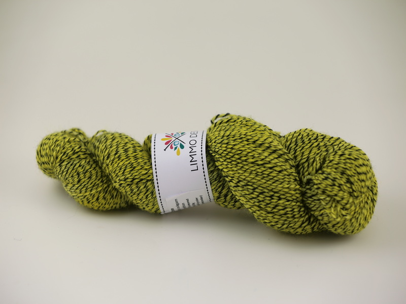 Citron - Handdyed sockyarn black edition 100g