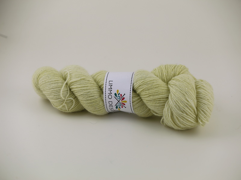 Ugglan Hugo - sockgarn glitter 100g