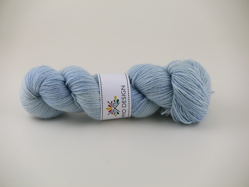 Himmel - Sockgarn glitter 100g