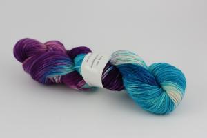 Suicidal butterflies - handfärgat sockgarn 100g