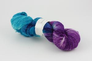 Suicidal butterflies - sockgarn glitter 100g