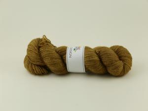 Snarka som ett troll - handdyed sockyarn silver glitter 100g