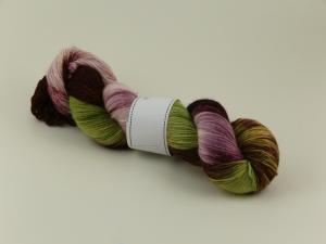 Vinranka - Handfärgat sockgarn 100g