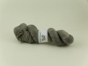 Den grå sengångaren - handdyed sockyarn glitter 100g