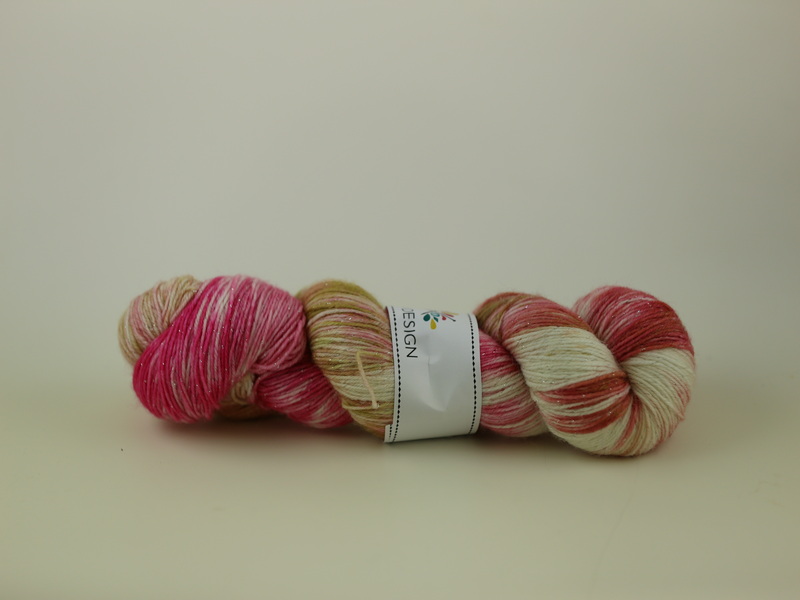 Close to the edge - Sockgarn glitter 100g