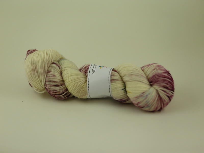 Savage grace - Handfärgat sockgarn 100g