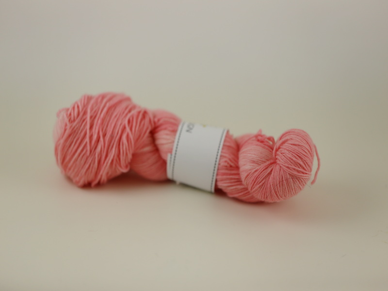 Jordgubbsglass - Sockgarn merino 100g